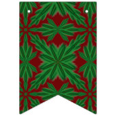 Holiday Pines Garnet Frack Bunting Banner (Zweite Fahne)