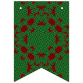Holiday Pines Garnet Frack Bunting Banner (Erste Fahne)