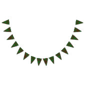 Holiday Pines Garnet Triangle Bunting Banner (Alle)
