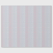 Holiday Pink Gray Weihnachtsbaumen Moderne Geschenkpapier (Flach)