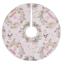 Holiday Pink Merry Nutcracker Beaux Custom Message