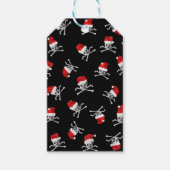 Holiday Pirate Skulls #2 Geschenkanhänger (Vorderseite)