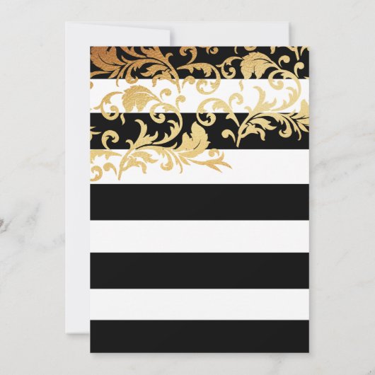 Holiday & Poinsetta Bridal Dusche Einladung (Rückseite)