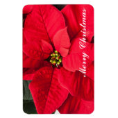 Holiday Poinsettia Magnet (Vertikal)