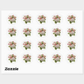 Holiday Poinsettia Stickers (Blatt)