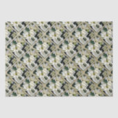 Holiday Pointsettia Seidenpapier (Vorderseite)