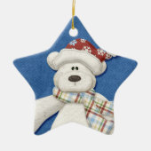 Holiday Polar Bear Ornament (Vorne)