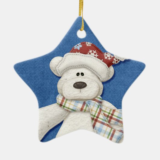 Holiday Polar Bear Ornament (Hinten)