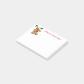 Holiday Post it Notes-Gingerbread Man Post-it Klebezettel (angewinkelt)