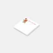 Holiday Post it Notes-Gingerbread Man Post-it Klebezettel (angewinkelt)
