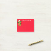 Holiday Post it Notes-Gingerbread Man Post-it Klebezettel (Auf Schreibtisch)