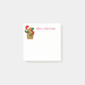 Holiday Post it Notes-Gingerbread Man Post-it Klebezettel (Vorderseite)