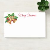 Holiday Post-it-Notes-Holly Bells Post-it Klebezettel (Büro)