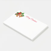 Holiday Post it Notes-Red Kardinal Post-it Klebezettel (angewinkelt)