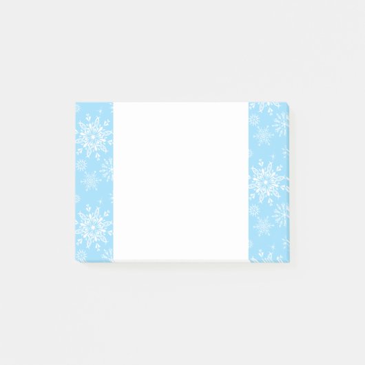 Holiday Post it Notes-Snowflakes Post-it Klebezettel (Vorderseite)