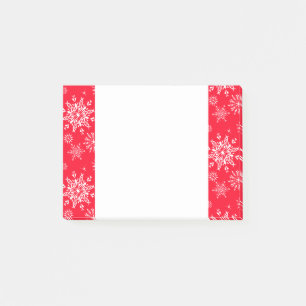 Holiday Post it Notes-Snowflakes Post-it Klebezettel