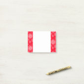 Holiday Post it Notes-Snowflakes Post-it Klebezettel (Auf Schreibtisch)