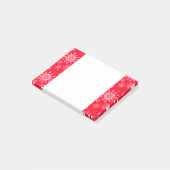 Holiday Post it Notes-Snowflakes Post-it Klebezettel (angewinkelt)