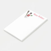 Holiday Post-it-Notes-Snowman Post-it Klebezettel (angewinkelt)