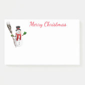 Holiday Post-it-Notes-Snowman Post-it Klebezettel (Vorderseite)