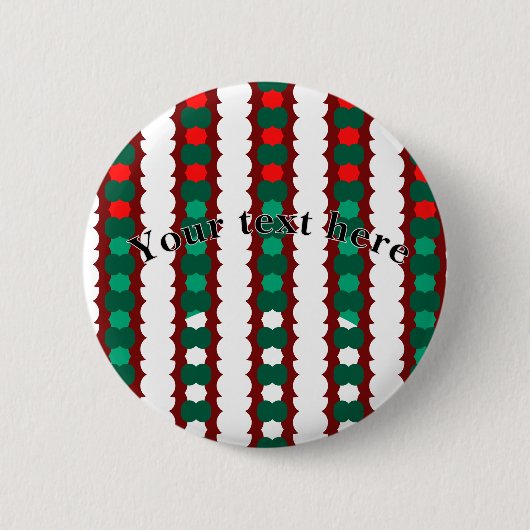 Holiday Postcard Button (Vorderseite)