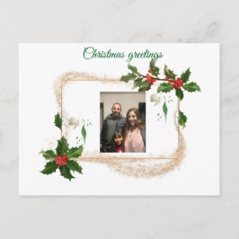 Holiday Postcard Feiertagspostkarte