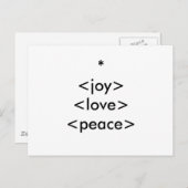 Holiday Postcard Feiertagspostkarte (Vorne/Hinten)