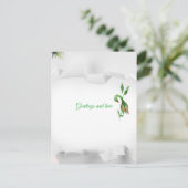 Holiday Postcard Feiertagspostkarte (Stehend Vorderseite)