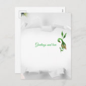 Holiday Postcard Feiertagspostkarte (Vorne/Hinten)