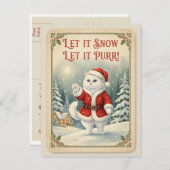 Holiday Postcard Feiertagspostkarte (Vorne/Hinten)