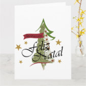 Holiday Postcard Karte (Gelbe Blume)