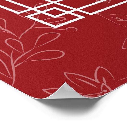 Holiday Poster der 20er Jahre (Ecke)