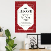 Holiday Poster der 20er Jahre (Heimbüro)