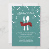 Holiday Potluck Dinner Einladung (Vorderseite)