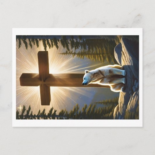 Holiday Prayers Postkarte (Vorderseite)