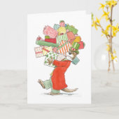 Holiday Presents Otter Card Karte (Gelbe Blume)