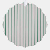 Holiday Pun Watercolor Ornament Karte (Rückseite)