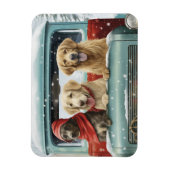 Holiday Pups Magnet (Vertikal)