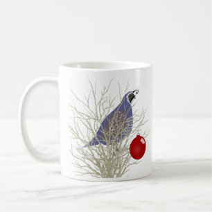 Holiday Quail Tasse