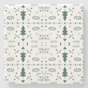 Holiday Quilt Pattern Trivet Steinuntersetzer
