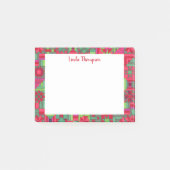 Holiday Quilt Personalisiert Post-it Klebezettel (Vorderseite)