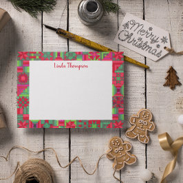 Holiday Quilt Personalisiert Post-it Klebezettel