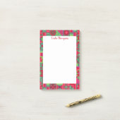 Holiday Quilt Personalisiert Post-it-Notes Post-it Klebezettel (Auf Schreibtisch)