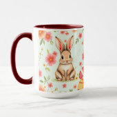 Holiday Rabbit Oster Moderne Sammlung Tasse (Links)