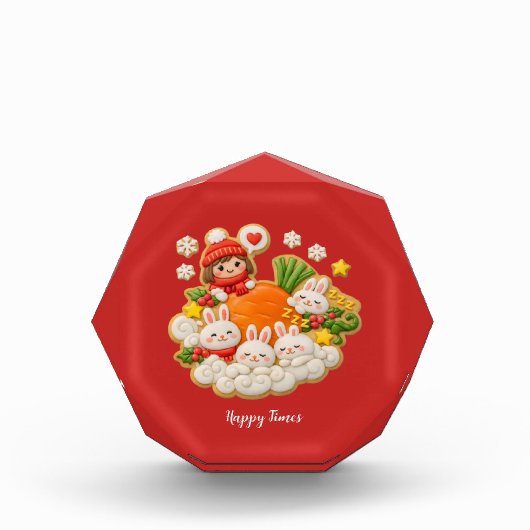 Holiday rabbits fotoblock (Vorderseite)