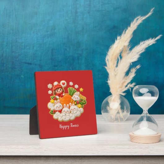 Holiday rabbits fotoplatte (InSitu)