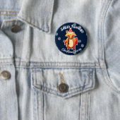 Holiday Raccoon Button (Beispiel)