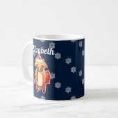 Holiday Raccoon Kaffeetasse (Vorderseite Links)