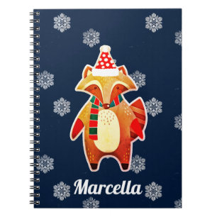 Holiday Raccoon Notizblock