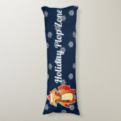 Holiday Raccoon Seitenschläferkissen (Vorderseite Vertikal)